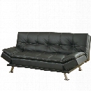 Coaster Contemporary Styled Sofa in Black