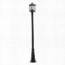 Z-Lite Portland 1 Light Outdoor Post Light in Black