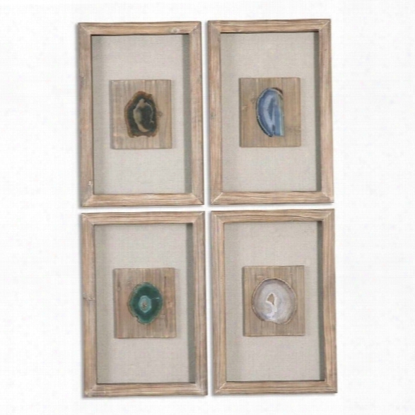 Uttermost Agate Stone (set Of 4)
