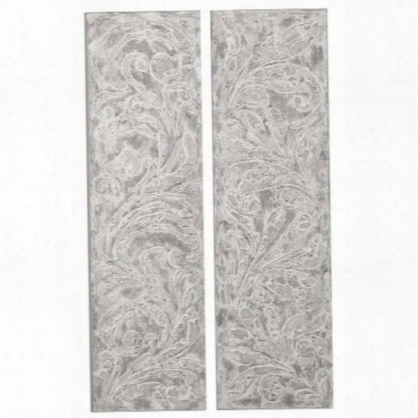 Uttermost Frost On The Window Wall Art (set Of 2)