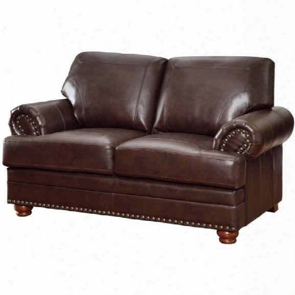 Coaster Colton Loveseat In Brown