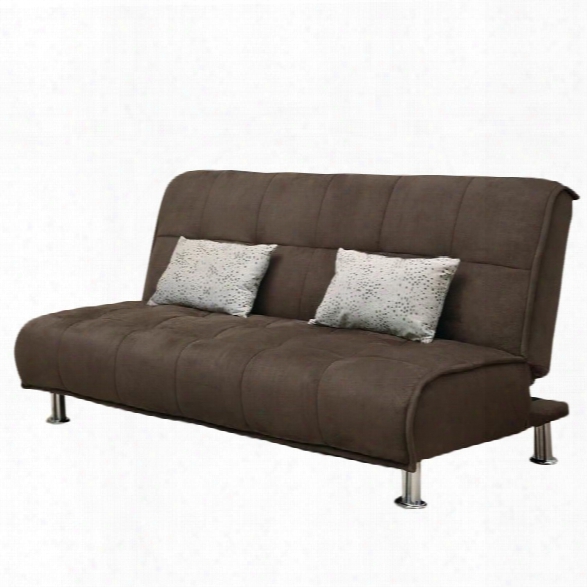 Coaster Transitional Styled Sofa In Brown