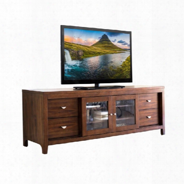 Abbyson Living Brendan 72 Entertainment Console In Acacia