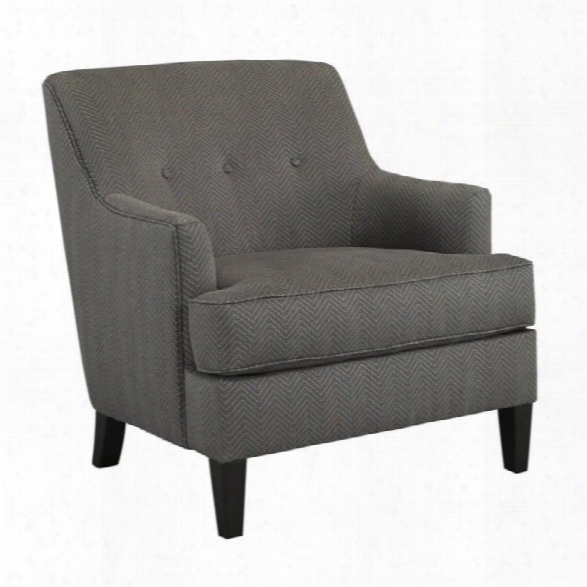 Ashley Crislyn Accents Fabric Accent Chair In Smoke