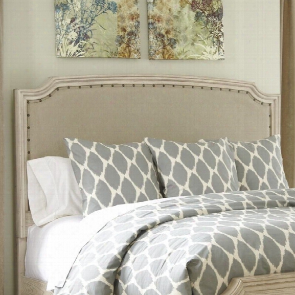 Ashley Demarlos Upholstered King California King Panel Headboard