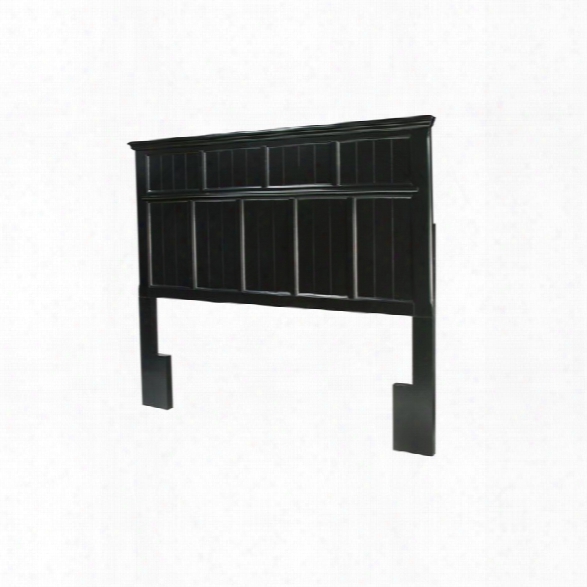 Furniture Of America Jayleen Full Queen Panel Headboard In Black