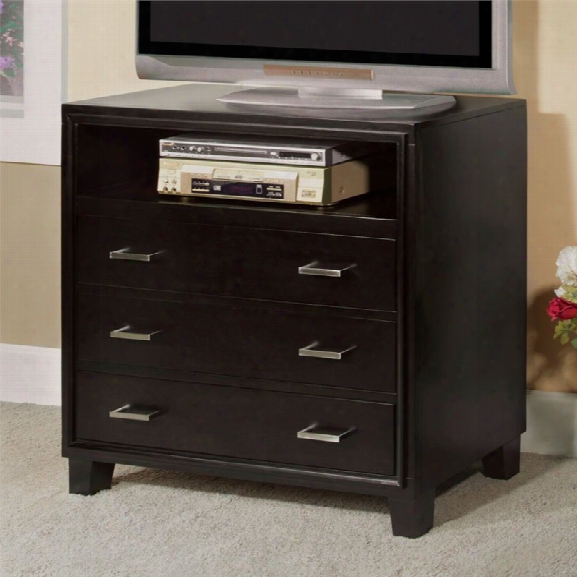 Furniture Of America Muscett 36 Tv Stand In Espresso