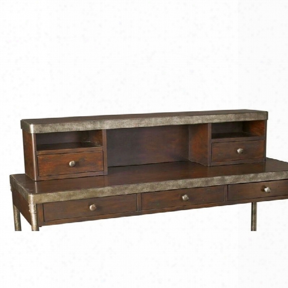 Hammary Structure Hutch In Distressed Brown