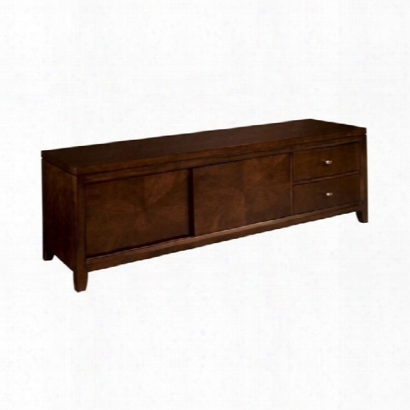 Hammary Tribecca Entertainment Unit 72 In Root Beer
