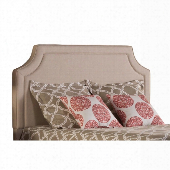 Hillsdale Parker Upholstered King Panel Headboard In Beige