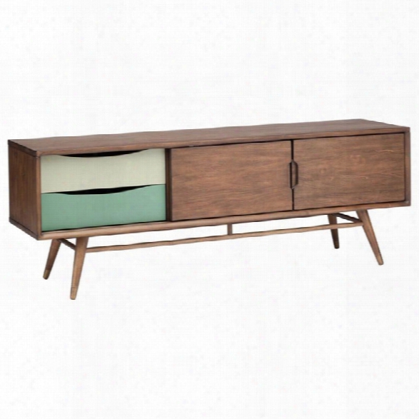 Maklaine 59.25 Tv Stand In Walnut