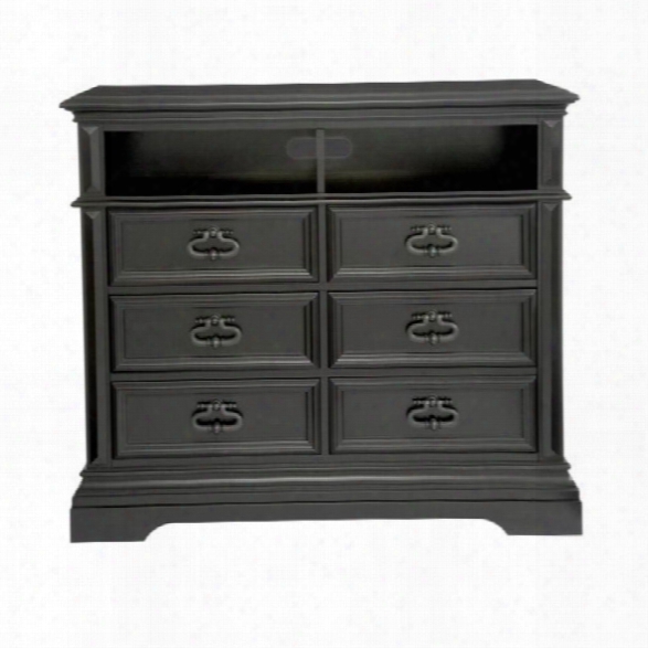 Pulaski Brookfield Media Chest In Ebony Finish