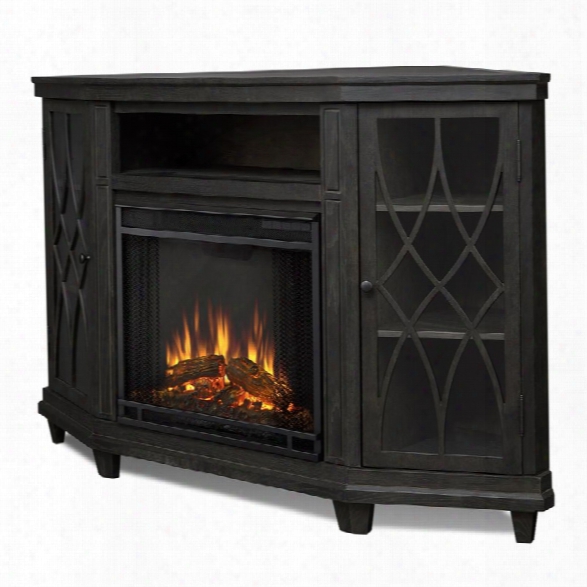 Real Flame Lynette Corner Fireplace Tv Stand In Gray