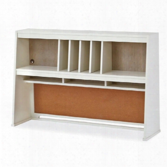 Smartstuff Myroom Hutch In Parchment And Elm