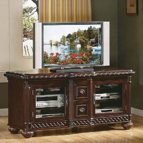 Steve Silver Company Antoinette Tv Stand In Cherry