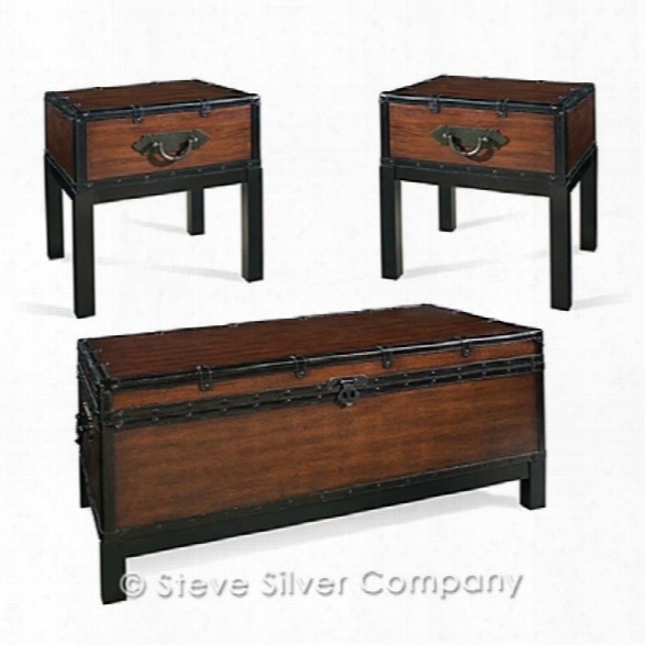 Steve Silver Company Voyage 3-piece Table Set