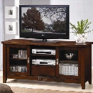 Coaster TV Stands Transitional Media Cosole with Doors and Shelves