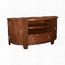 Hammary Oasis Entertainment Console in Cherry/Walnut