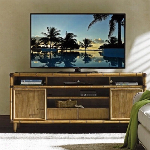 Tommy Bahama Twin Palms Sea Crest Tv Stand In Brown