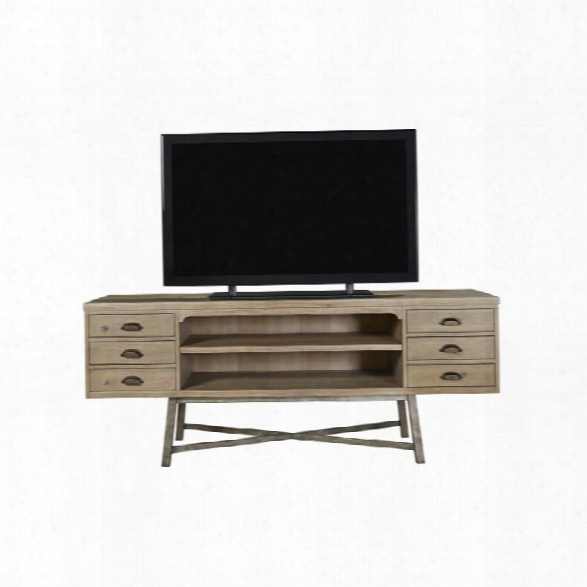 Universal Furniture Authenticity Tv Stand In Khaki