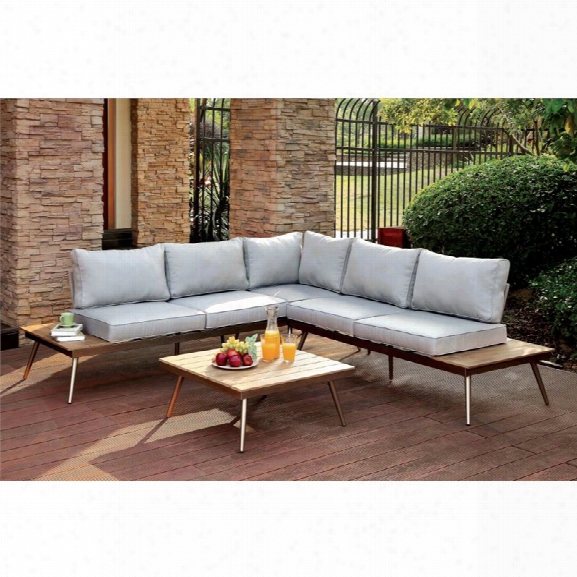 Furniture Of America Eryna 2 Piece Patio Sectional Set