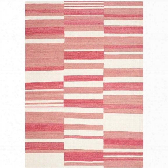 Safavieh Kilim Pink Contemporary Rug - 9' X 12'