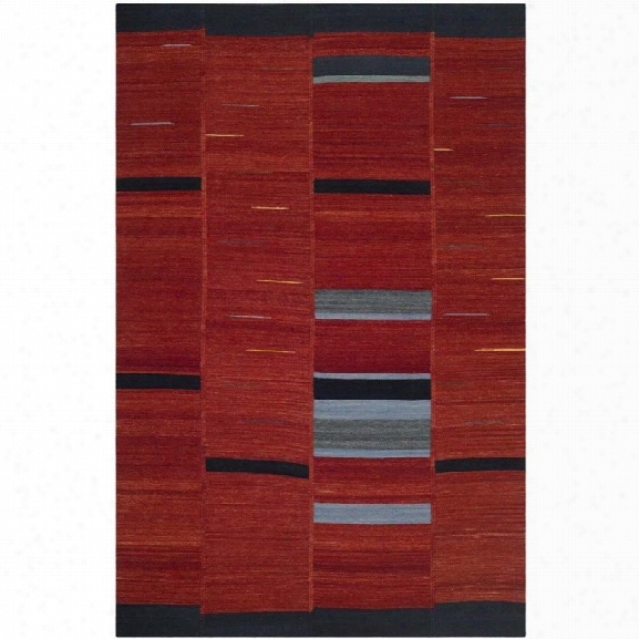 Safavieh Kilim Red Contemporary Rug - 8' X 10'