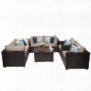 TKC Belle 7 Piece Patio Wicker Sofa Set