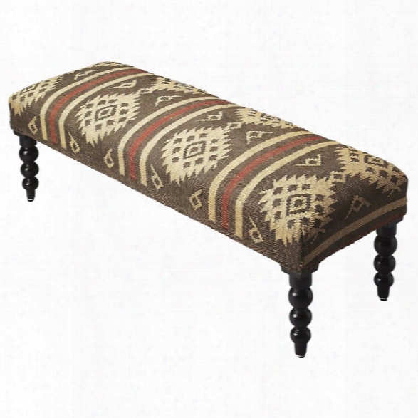 Butler Specialty Accent Seating Upholstered Bench In Taos