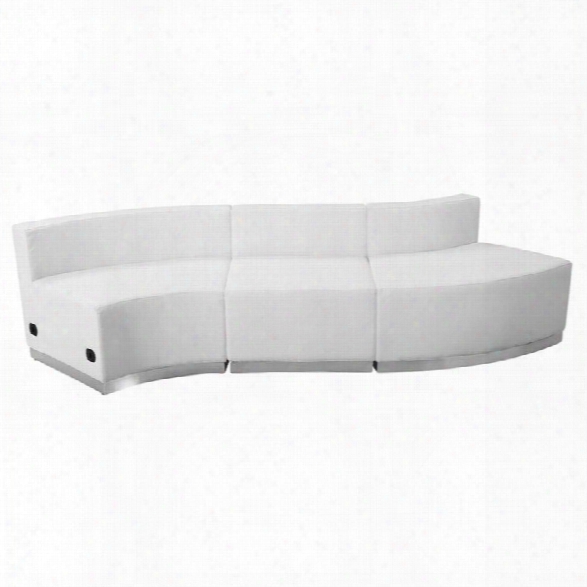 Slang  Furniture Hercules Alon 3 Piece Reception Seating In White