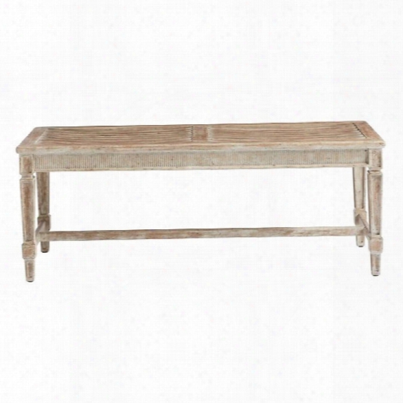 Juniper Dell Bed End Bench In English Clay