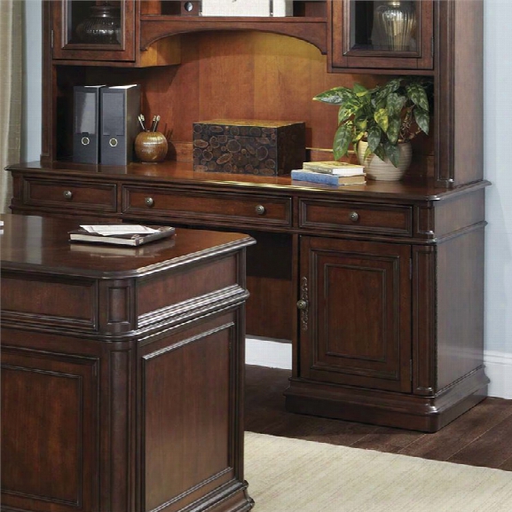 Liberty Furniture Brayton Manor Computer Credenza In Cognac