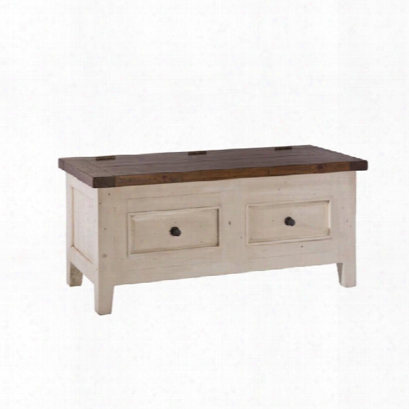 Hillsdale Tuscan Retreat Blanket Chest In Country White