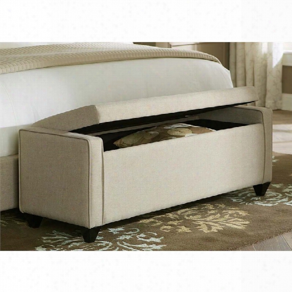 Liberty Furniture Linen Upholstered Bedroom Bench In Natural