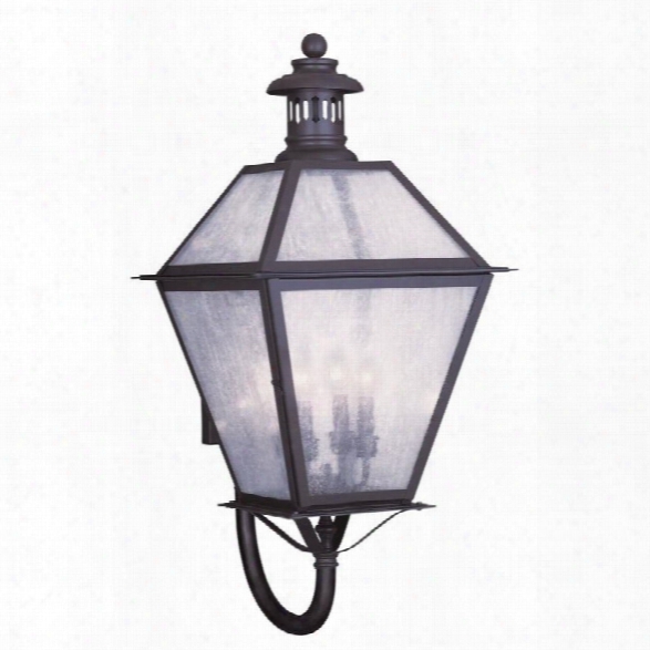 Livex Waldwick Outdoor Wall Lantern In Bronze