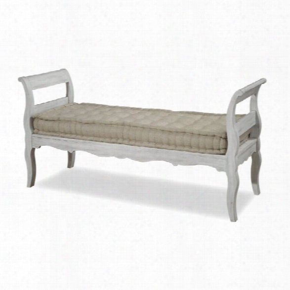 Paula Deen Home Dogwood Bedroom Bench In Blossom