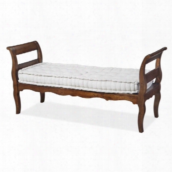 Paula Deen Home Dogwood Bedroom Bench In Low Tide