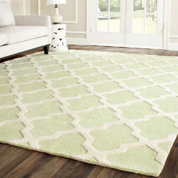 Safavieh Cambridge Light Green Transitional Rug - 10' X 14'