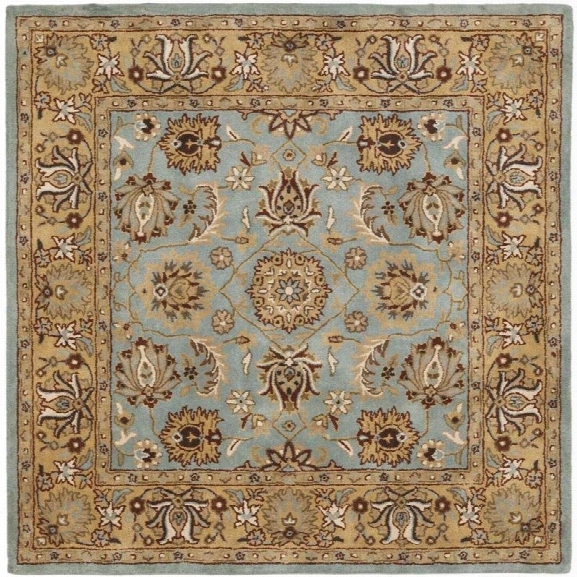 Safavieh Heritage Blue Traditional Rug - Square 10'