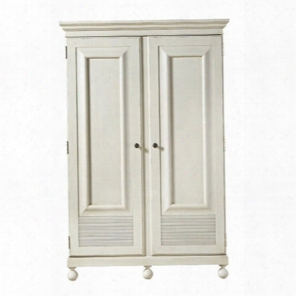 Universal Furniture Sojourn Wardrobe Armoire In Summer White