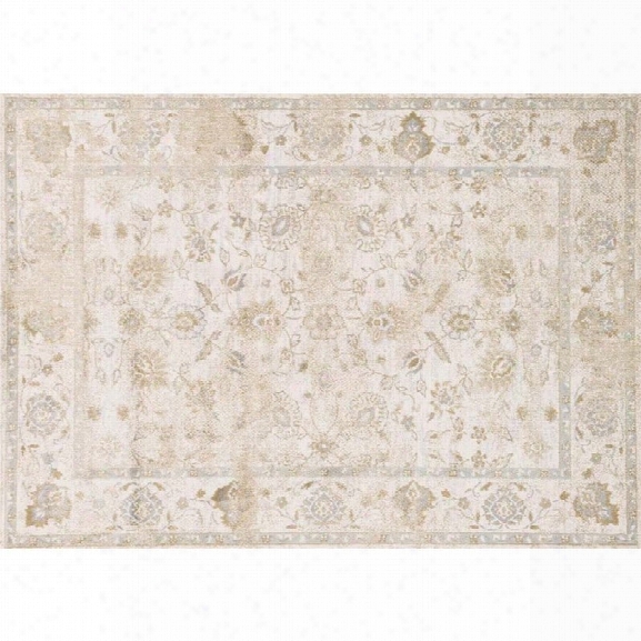 Loloi Torrance 9'3 X 13' Microfiber Rug In Ivory