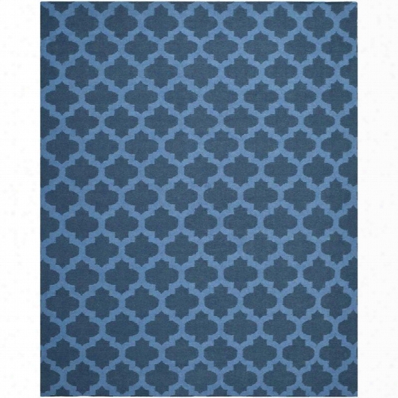 Safavieh Dhurries Ink Contemporary Rug - 8' X 10'