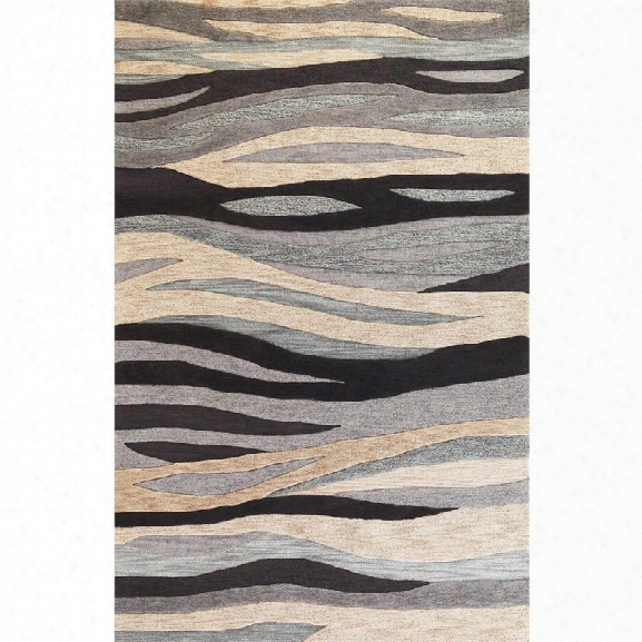 Kas Milan 9' X 13' Hand-tufted Rug In Gray