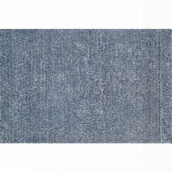 Loloi Happy 9'3 X 13' Hand Tufted Shag Rug In Denim