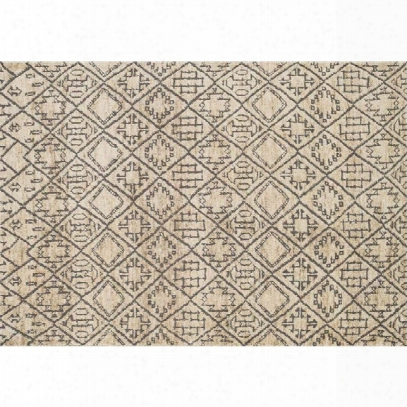 Loloi Sahara 5'6 X 8'6 Hand Knotted Jute Rug In Sand