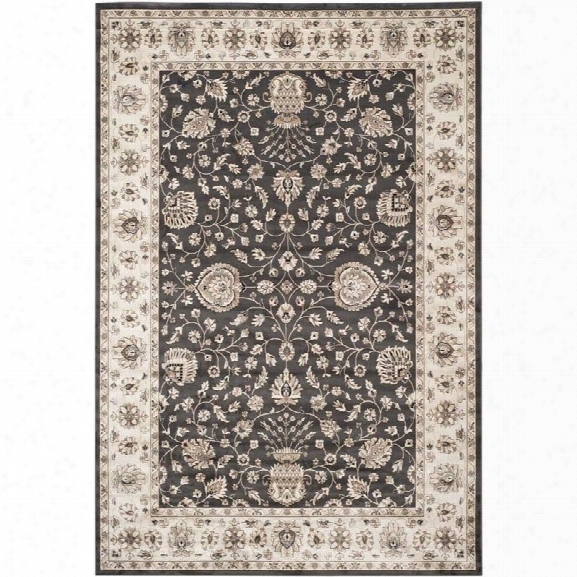 Safavieh Perisan Garden Anthracite Traditional Rug - 8' X 11'