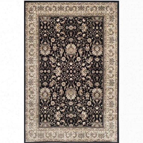 Safavieh Persian Garden Black Traditional Rug - 8' X 11'