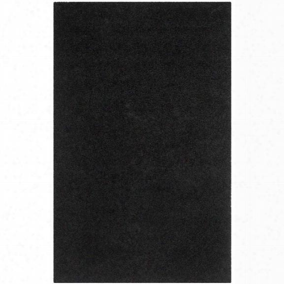 Safavieh Shag Bblack Shag Rug - 9' X 12'