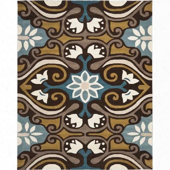 Safavieh Wyndham Blue Contemporary Rug - 8'9 X 12'