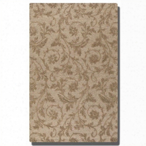 Uttermost Licata Wool Rug In Desert Sand-8 Ft X 10 Ft